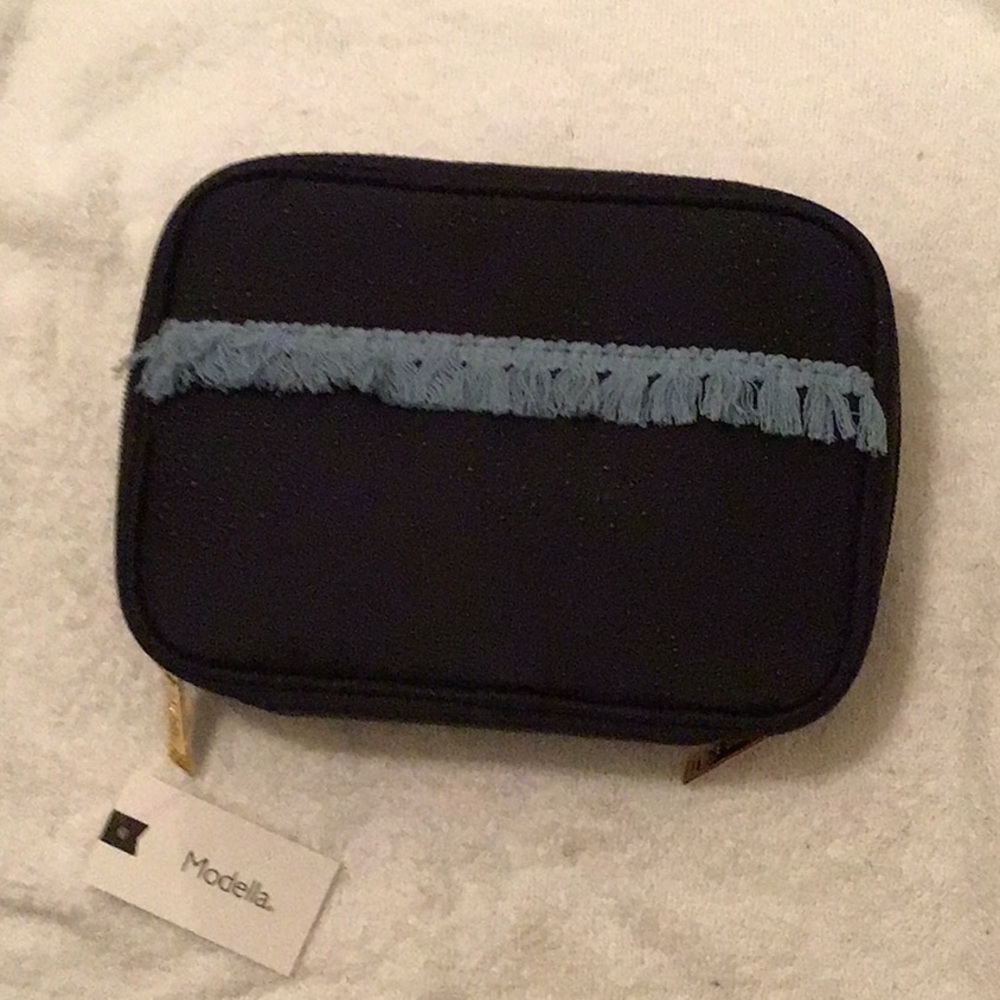 Modella Navy Blue Cosmetic Bag